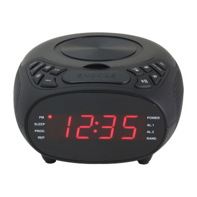 GPX Dual Alarm Cd Clock Radio