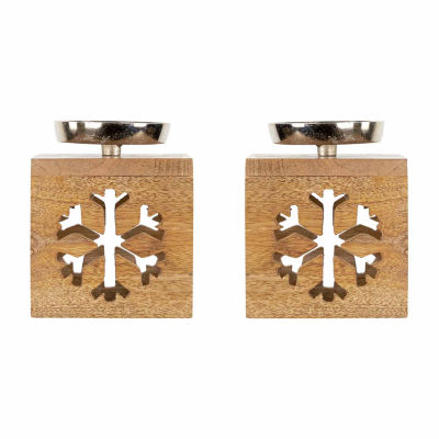 Northlight 4.75" Tealight 2-pc. Candle Holder