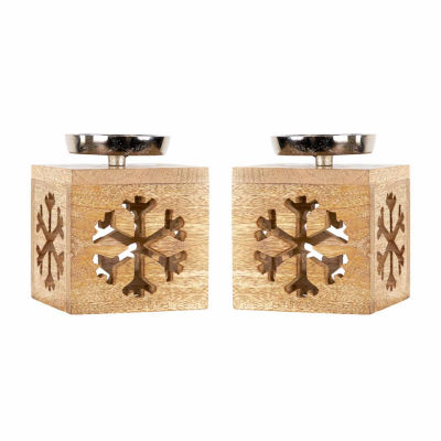 Northlight 4.75" Tealight 2-pc. Candle Holder