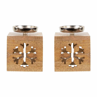 Northlight 4.75" Tealight 2-pc. Candle Holder