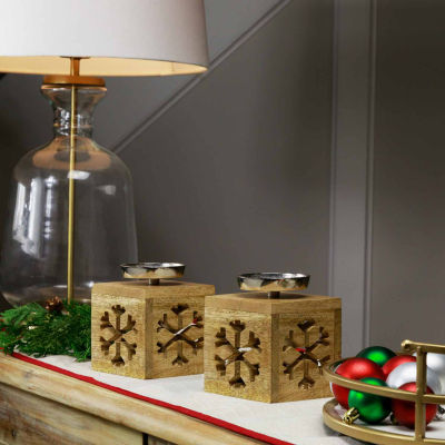 Northlight 4.75" Tealight 2-pc. Candle Holder