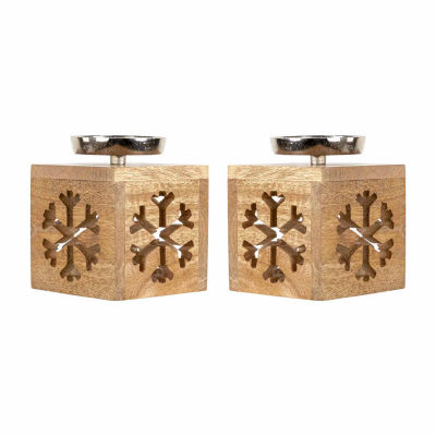 Northlight 4.75" Tealight 2-pc. Candle Holder