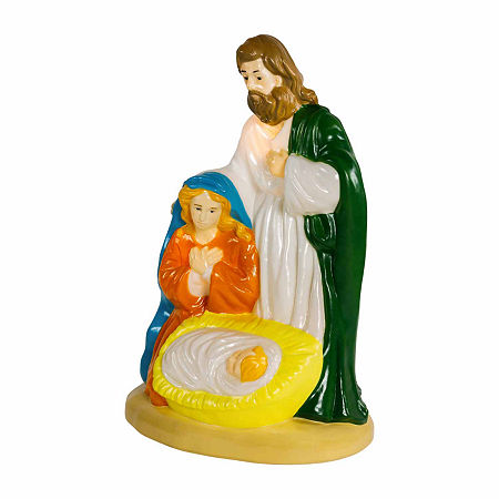 Northlight 34 Prelit Nativity Christmas Yard Art, One Size, White