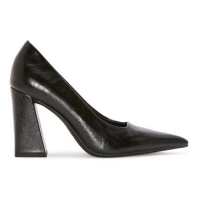 Worthington Womens Omarkey Pointed Closed Toe Block Heel Pumps