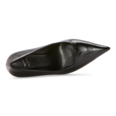 Worthington Womens Omarkey Pointed Closed Toe Block Heel Pumps