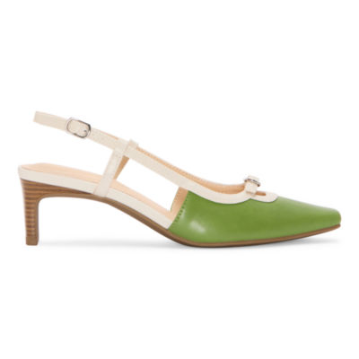 Liz Claiborne Womens Riverview Block Heel Pumps