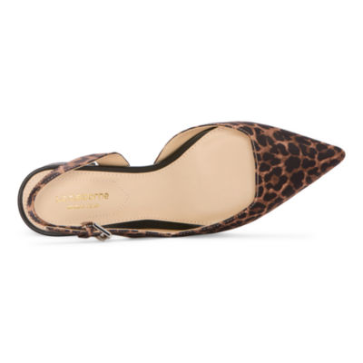 Liz Claiborne Womens Eton Closed Toe Block Heel Pumps