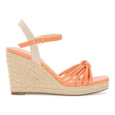 Liz Claiborne Womens Marcos Wedge Sandals