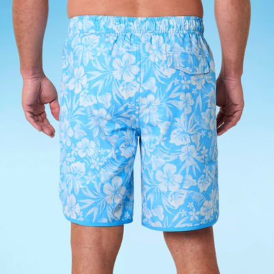 St. John's Bay Stretch Mens Floral Swim Trunks