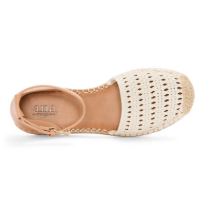 a.n.a Womens Clara Wedge Sandals