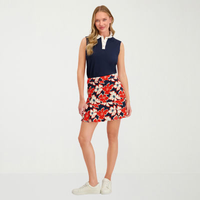 Stella Parker Womens Mid Rise Skort