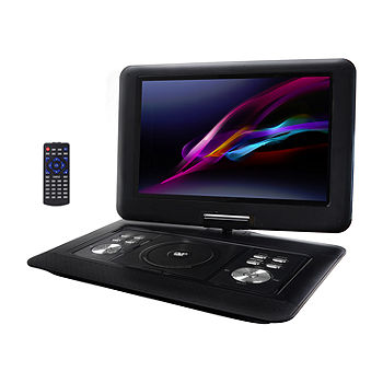 Trexonic 14.1 Portable DVD Player with TFT-LCD Screen and USB/SD