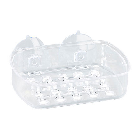 Kennedy International Clear Suction Soap Dish, One Size, Clear