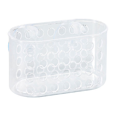 Kennedy International Clear Suction Bath Basket, One Size, Clear