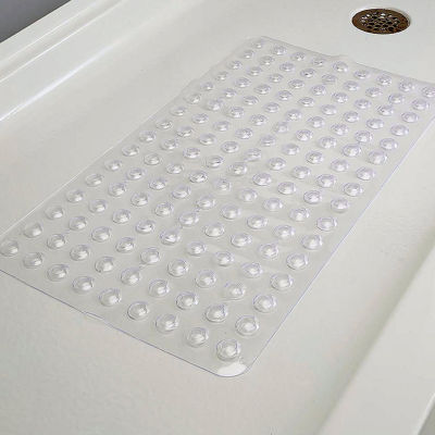 Kennedy International White Sanitized PVC Bath Mat, Color Clear JCPenney