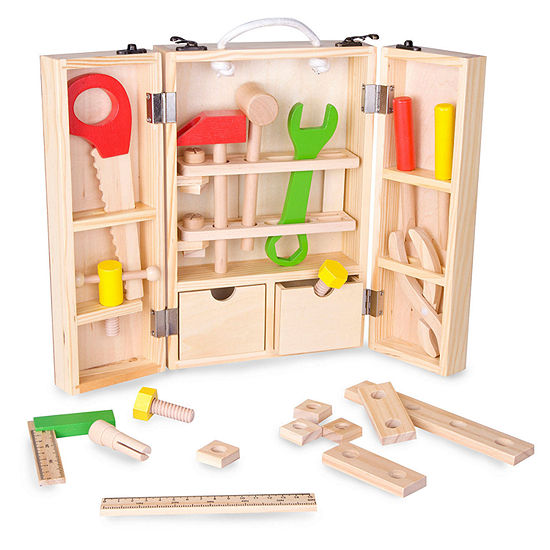 Classic Toy Wooden Carpenter Tool Set