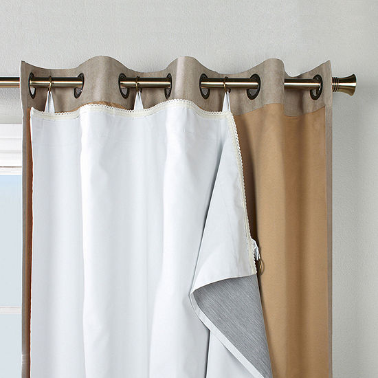Ultimate Liner Energy Saving Noise Reduction Back Tab Curtain Liner