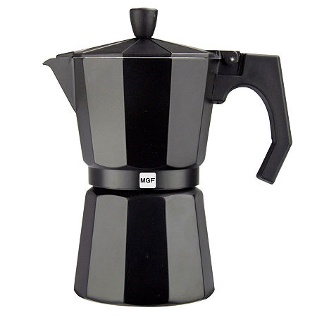 Magefesa Kenia Noir 3-Cup Stovetop Espresso Coffee Maker, One Size, Black