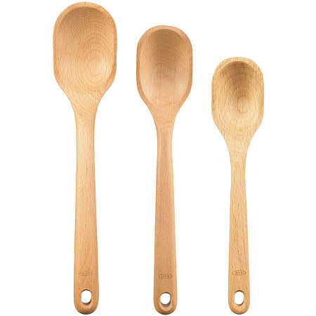 OXO Good Grips 3-pc. Wooden Spoon Set, One Size, Beige