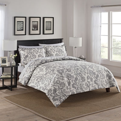 Marble Hill Tanner 3-pc. Reversible Comforter Set, Color: Gray - JCPenney