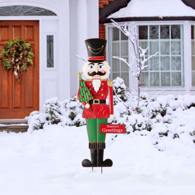 Glitzhome Nutcracker Not Applicable Yard Art