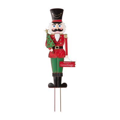 Glitzhome Nutcracker Christmas Yard Art