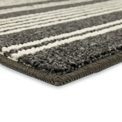 Mohawk Home Piping Stripe Washable Indoor Rectangular Accent Rug