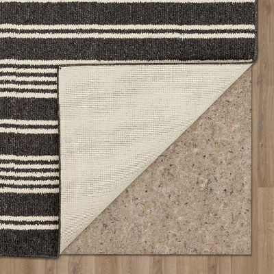 Mohawk Home Piping Stripe Washable Indoor Rectangular Accent Rug