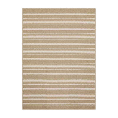 Mohawk Home Piping Stripe Indoor Rectangular Area Rug JCPenney