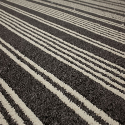 Mohawk Home Piping Stripe Indoor Rectangular Area Rug
