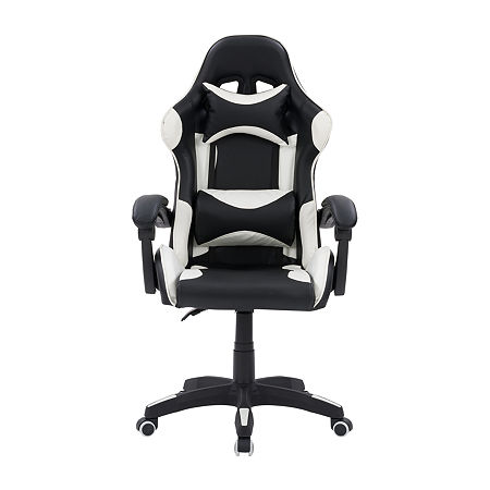 Ravagers Ergonomic Design Adjustable Height Office And Gaming Chair, One Size, White