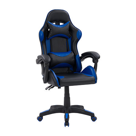 Ravagers Ergonomic Design Adjustable Height Office And Gaming Chair, One Size, Blue