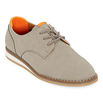 Thereabouts Little & Big Boys Milford Jr Oxford Shoes, Color: Grey -  JCPenney