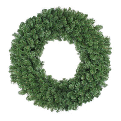 Green Colorado Spruce Artificial Christmas Wreath  36-Inch  Unlit