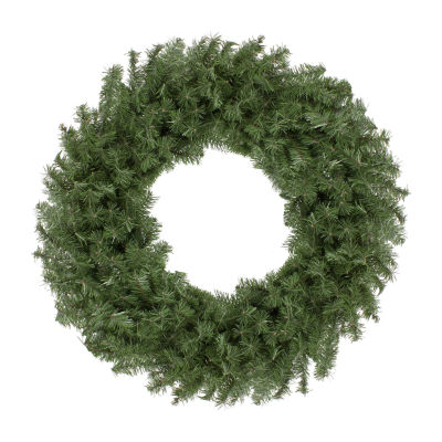 Canadian Pine Artificial Christmas Wreath  24-Inch  Unlit