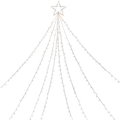 12' Clear Lighted Christmas Display Tree Outdoor Decor