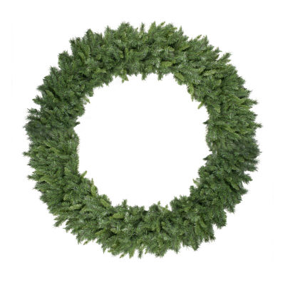 Lush Mixed Pine Artificial Christmas Wreath  60-Inch  Unlit