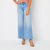 Wide Leg Petite Jeans for Women