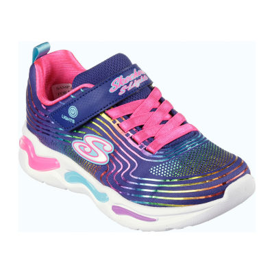 Skechers Wavy Beams Little Girls Sneakers