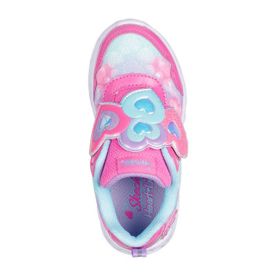 Skechers Girls Heart Lights Lovin Reflection Sneakers