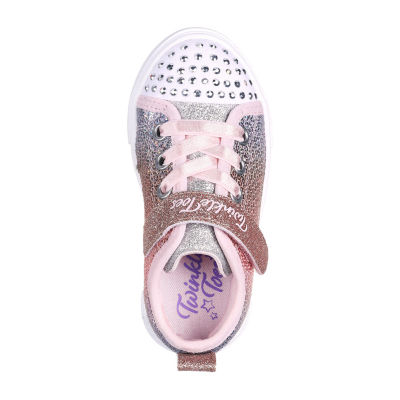 Skechers Twinkle Sparks Sequin Flash Toddler Girls Sneakers