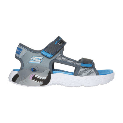 Skechers Little Boys Mega-Splash 2.0 Cuboshore Strap Sandals