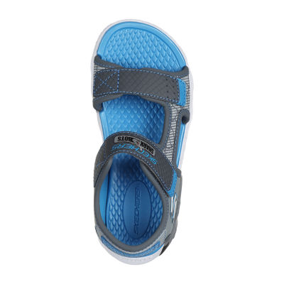 Skechers Little Boys Mega-Splash 2.0 Cuboshore Strap Sandals