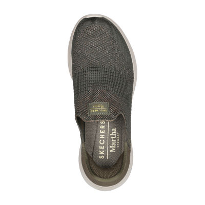 Skechers Hands Free Slip-Ins Womens Ultra Flex 3.0 Martha Stewart Collab Slip-On Shoe