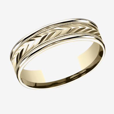 6MM 10K Gold Wedding Band