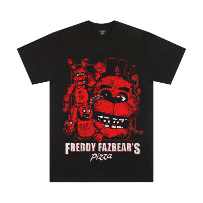 Mens Short Sleeve Five Nights at Freddys Graphic T-Shirt