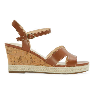 Liz claiborne womens sale hardie wedge sandals