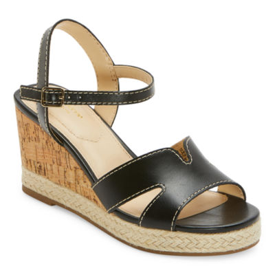 Liz Claiborne Womens Alton Wedge Sandals