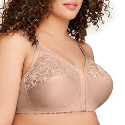 Glamorise MagicLift® Front-Closure Support Wirefree Bra-1200