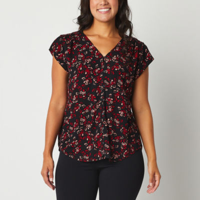 Liz claiborne petite tops sale